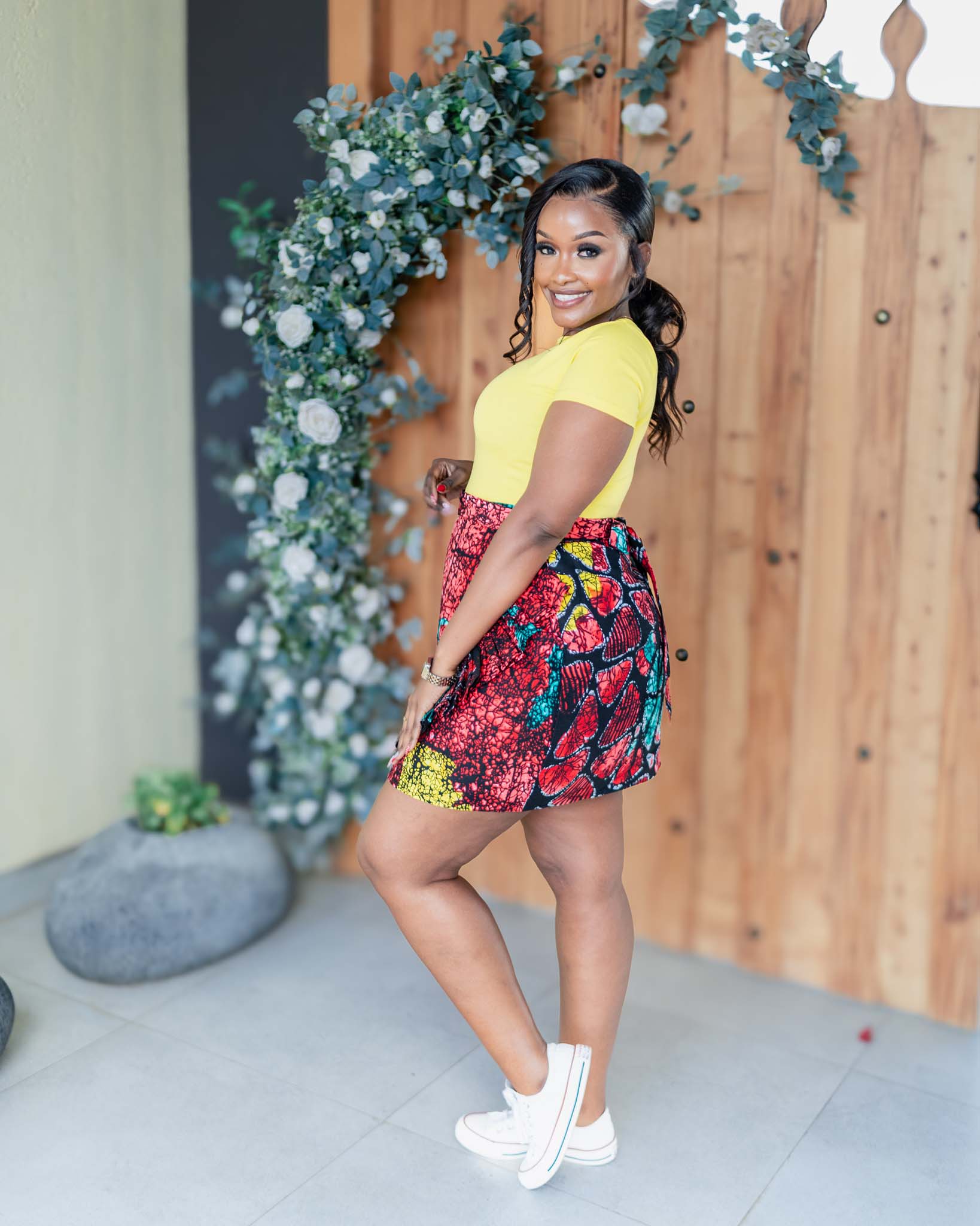 Thandile-Yellow and Red