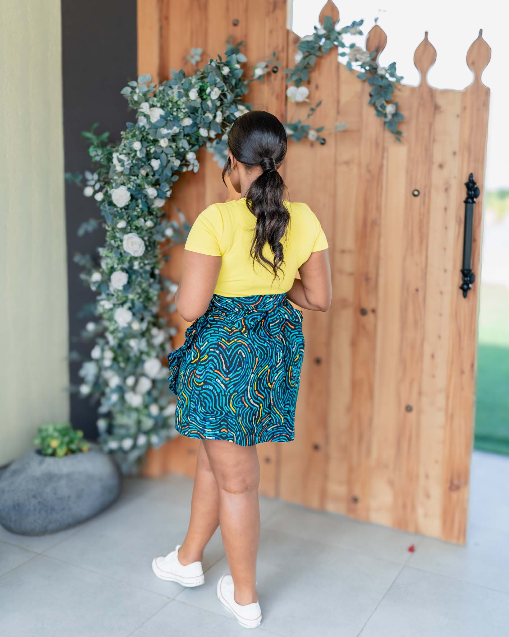 Thandile-Blue and Yellow