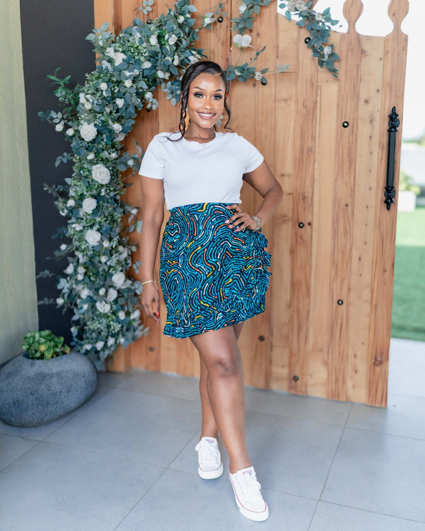 Thandile-Blue and Yellow