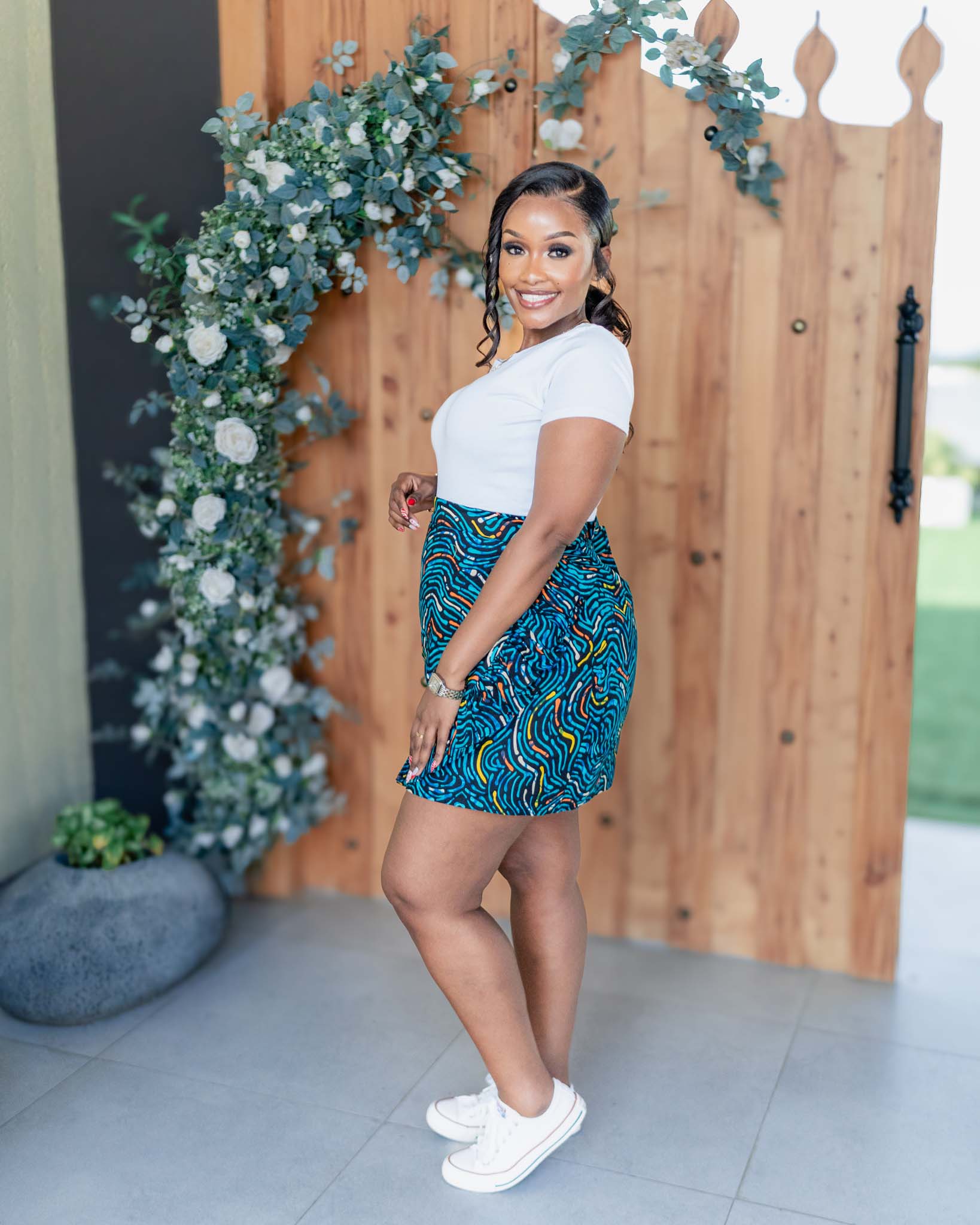 Thandile-Blue and Yellow