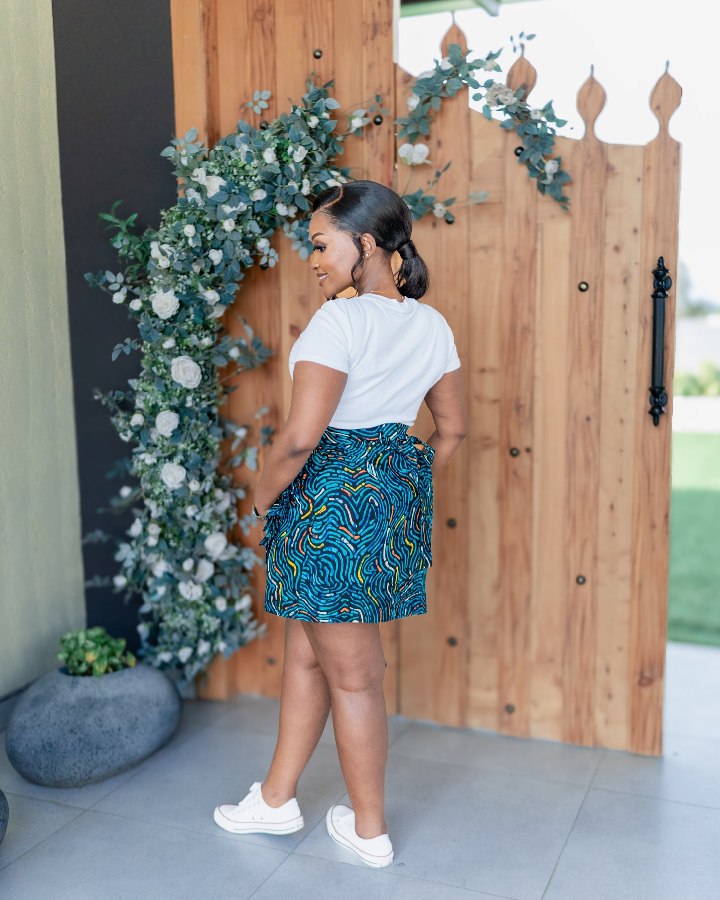 Thandile-Blue and Yellow