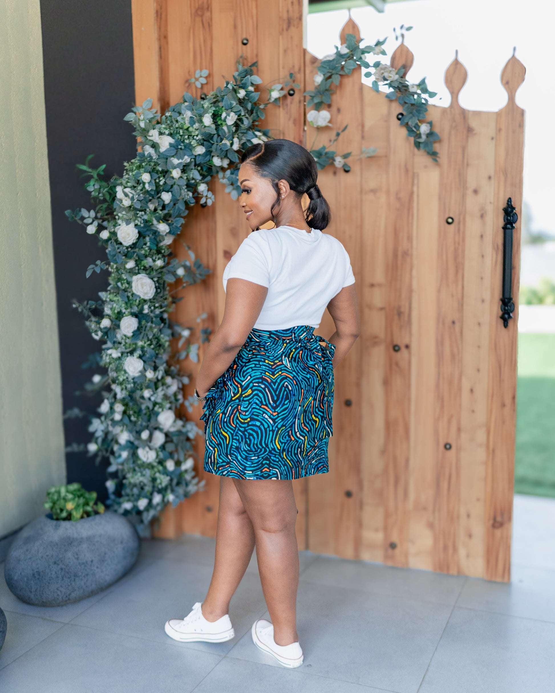 Thandile-Blue and Yellow