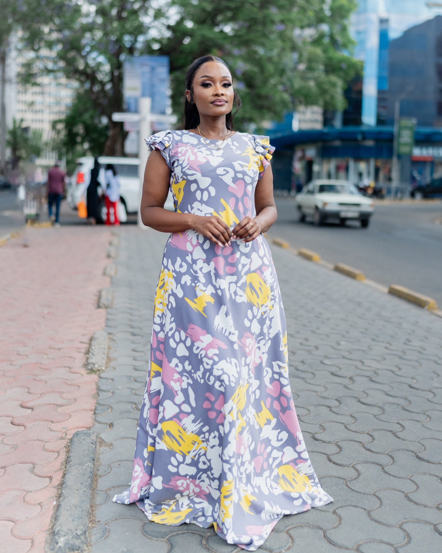 Scarlet- Purple Print