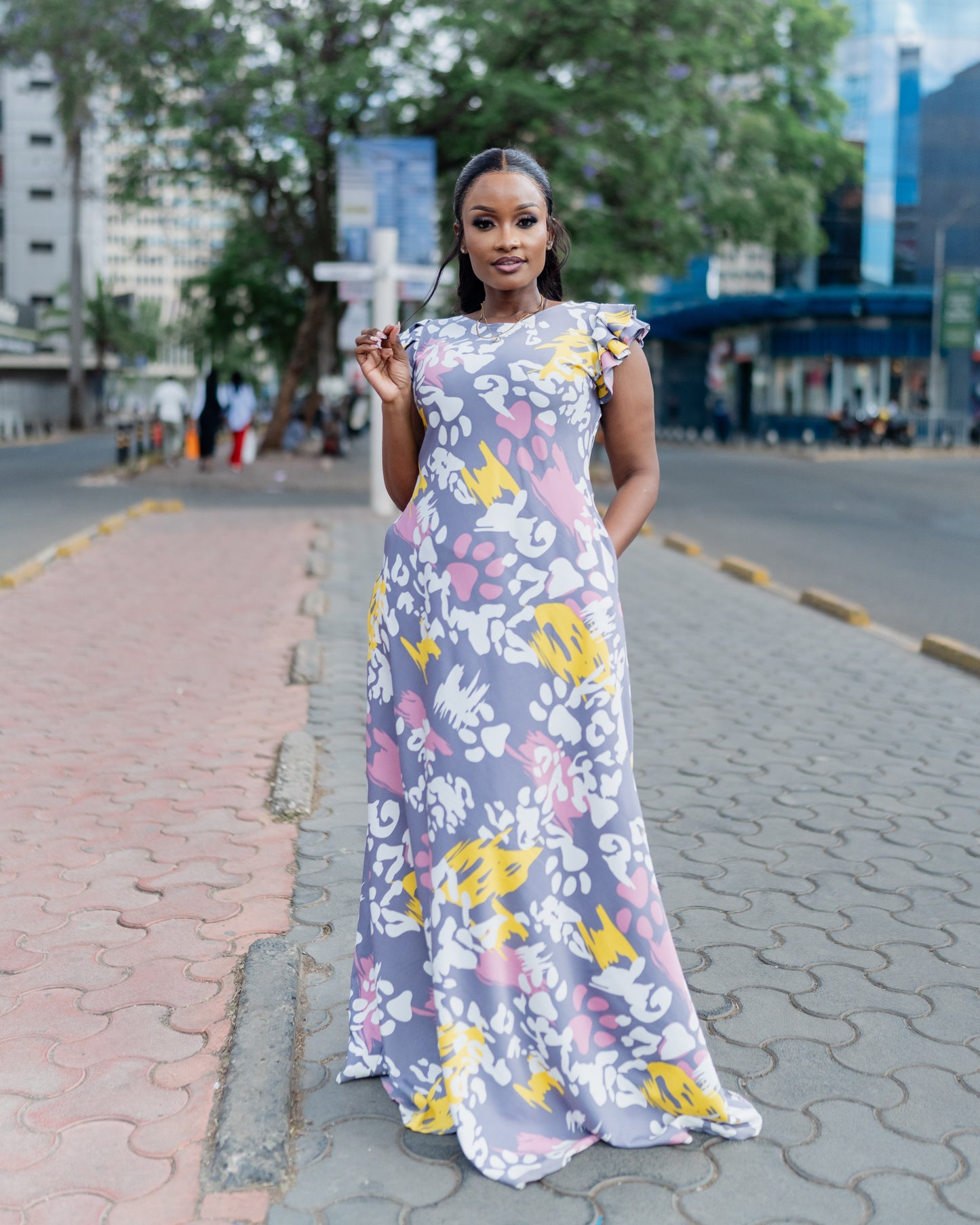 Scarlet- Purple Print