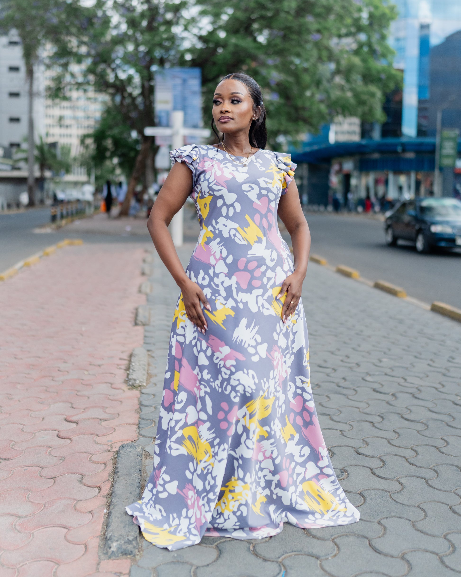 Scarlet- Purple Print