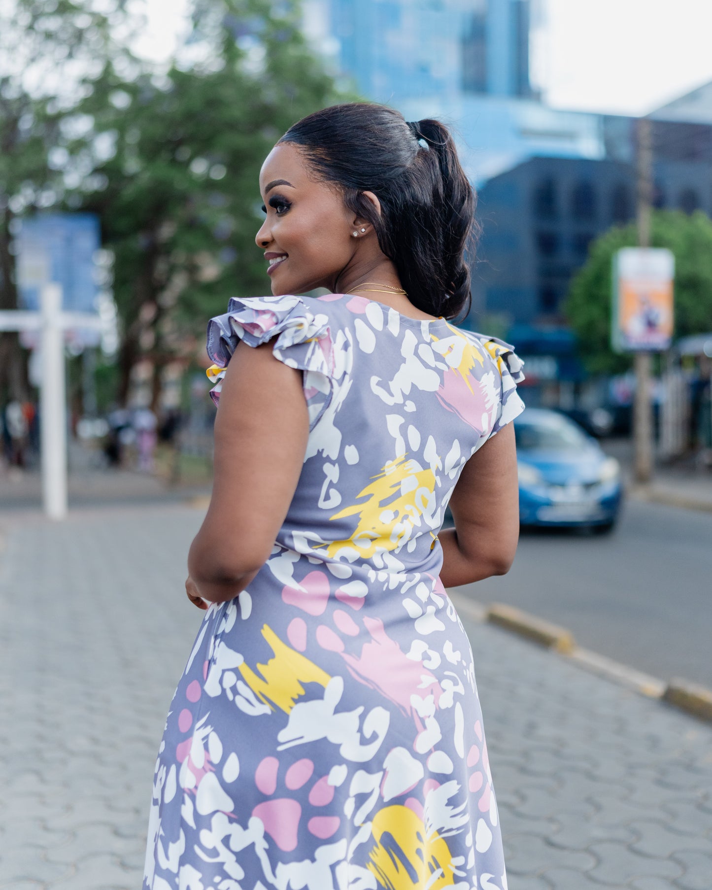 Scarlet- Purple Print