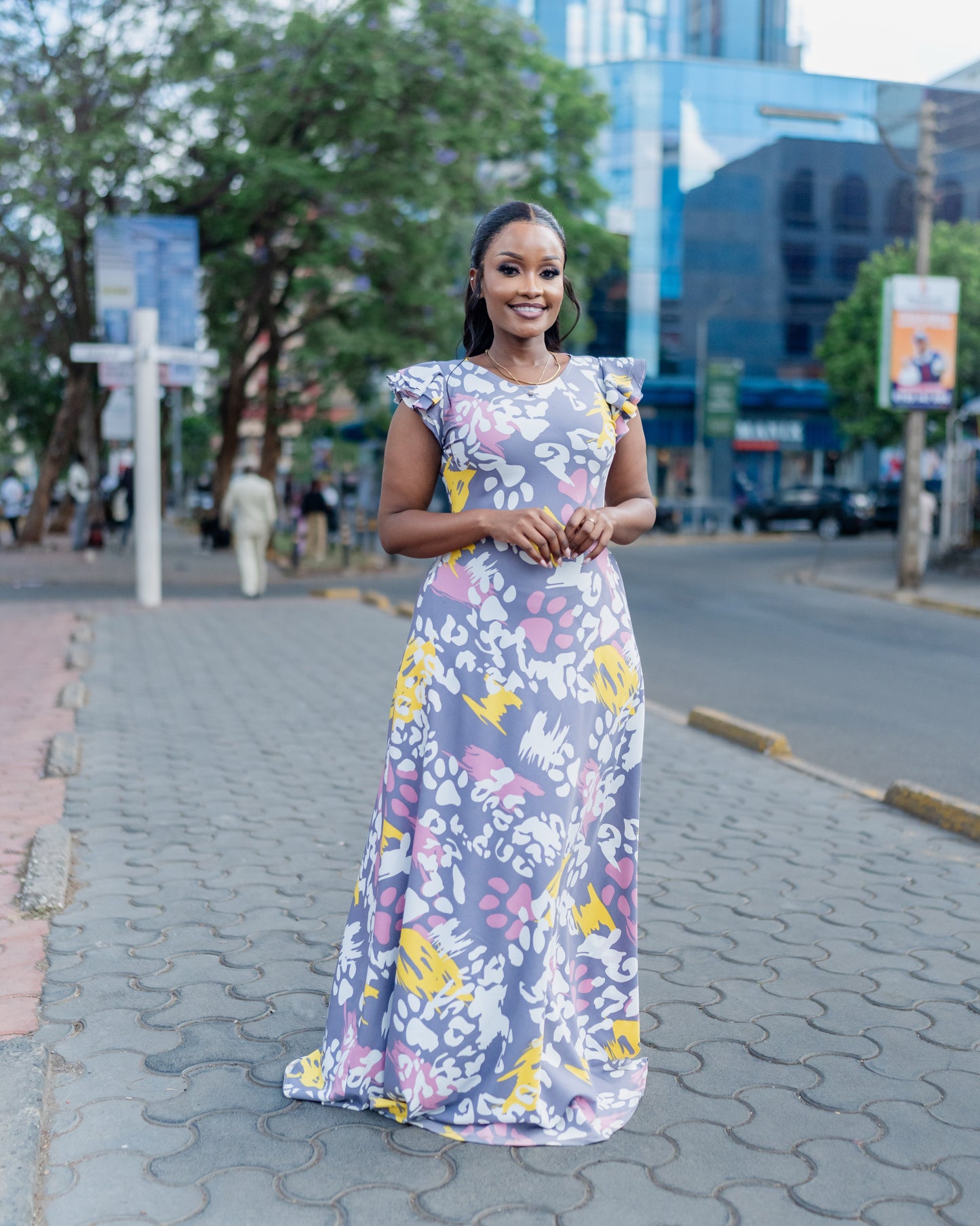 Scarlet- Purple Print