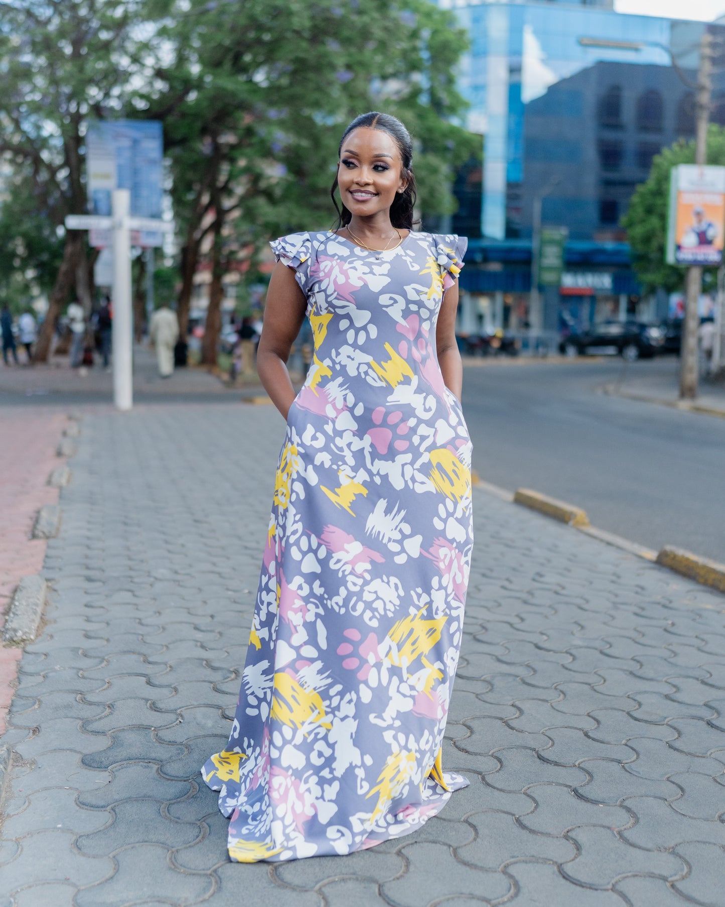 Scarlet- Purple Print